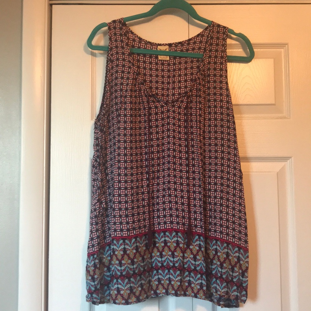 Boho Tank Blouse